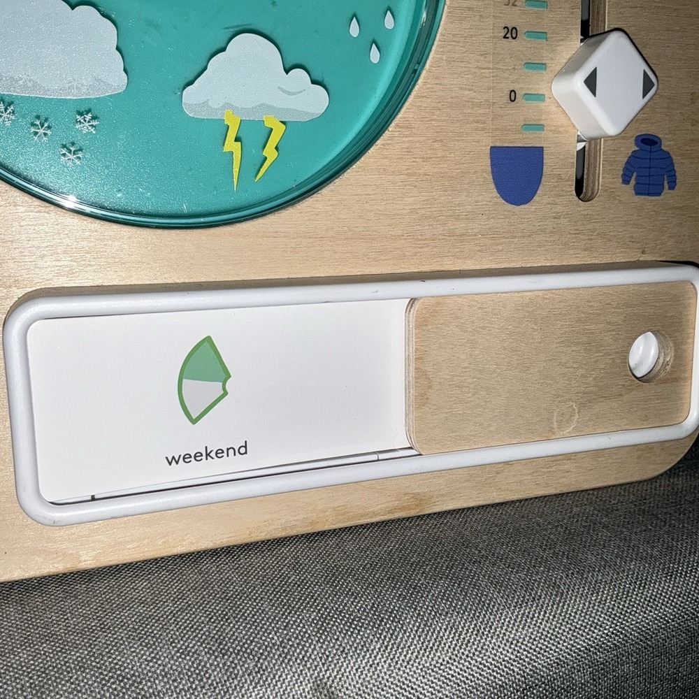 Lovevery Plan Ahead Wooden Weather Board Montessori The Observer Play Kit Learn - Picture 3 of 6